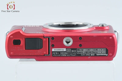 【Used】Panasonic LUMIX DMC-GF2 Red Mirrorless Interchangeable Lens Camera, Low Shutter Count