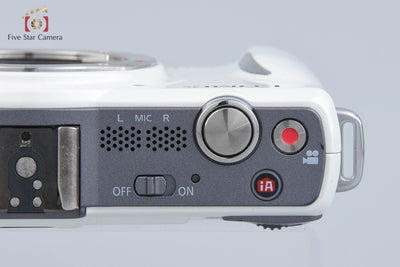 [Used] Panasonic LUMIX DMC-GF2 White + LUMIX G VARIO 14-42mm f/3.5-5.6 ASPH. MEGA O.I.S. H-FS014042