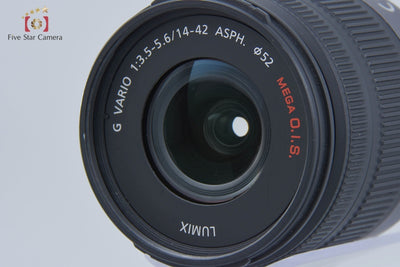 [Used] Panasonic LUMIX DMC-GF2 White + LUMIX G VARIO 14-42mm f/3.5-5.6 ASPH. MEGA O.I.S. H-FS014042