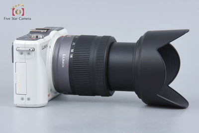 [Used] Panasonic LUMIX DMC-GF2 White + LUMIX G VARIO 14-42mm f/3.5-5.6 ASPH. MEGA O.I.S. H-FS014042