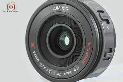 [Used] Panasonic LUMIX DMC-GF3X Power Zoom Lens Kit Esprit Black, Low Shutter Count