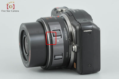 [Used] Panasonic LUMIX DMC-GF3X Power Zoom Lens Kit Esprit Black, Low Shutter Count