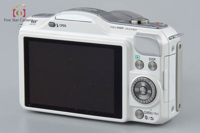 [Used] Panasonic LUMIX DMC-GF5 Shell White + 14-42mm f/3.5-5.6 ASPH. MEGA O.I.S. H-FS1442A Low Shutter Count