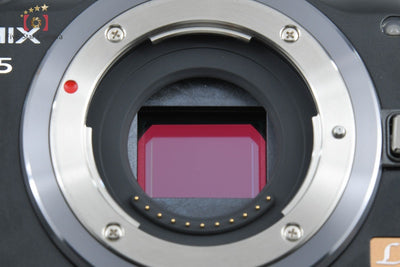 Used: Panasonic LUMIX DMC-GF5 Double Lens Kit, Espri Black, Low Shutter Count, With Original Box