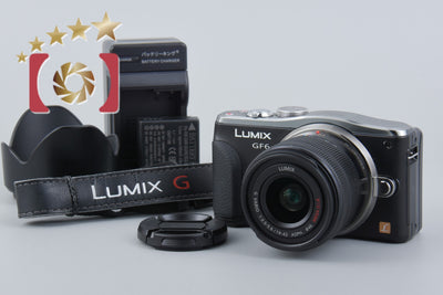 【Used】Panasonic LUMIX DMC-GF6 Black + VARIO 14-42mm f/3.5-5.6 ASPH. MEGA O.I.S. H-FS1442A Low Shutter Count