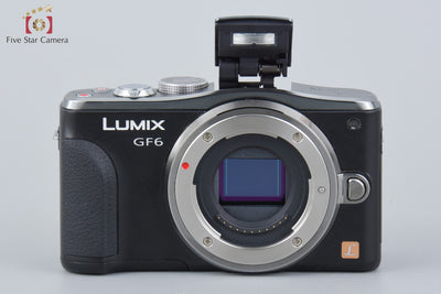 【Used】Panasonic LUMIX DMC-GF6 Black + VARIO 14-42mm f/3.5-5.6 ASPH. MEGA O.I.S. H-FS1442A Low Shutter Count