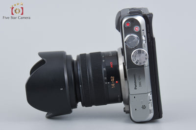 【Used】Panasonic LUMIX DMC-GF6 Black + VARIO 14-42mm f/3.5-5.6 ASPH. MEGA O.I.S. H-FS1442A Low Shutter Count