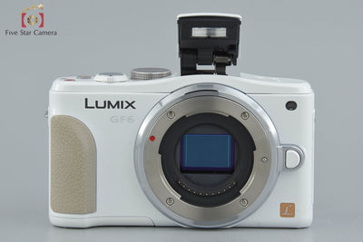 [Used] Panasonic LUMIX DMC-GF6W Double Zoom Lens Kit White with Original Box
