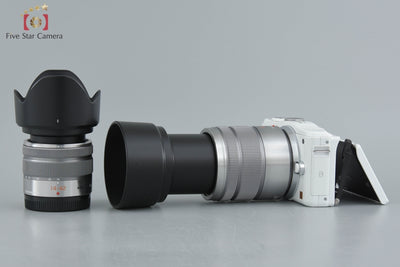 [Used] Panasonic LUMIX DMC-GF6W Double Zoom Lens Kit White with Original Box