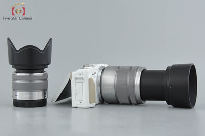 [Used] Panasonic LUMIX DMC-GF6W Double Zoom Lens Kit White with Original Box