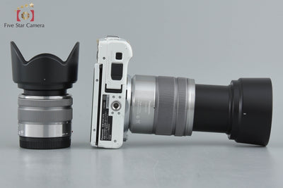 [Used] Panasonic LUMIX DMC-GF6W Double Zoom Lens Kit White with Original Box