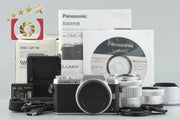 [Used] Panasonic LUMIX DMC-GF7W Double Zoom Lens Kit Silver, Low Shutter Count, With Original Box