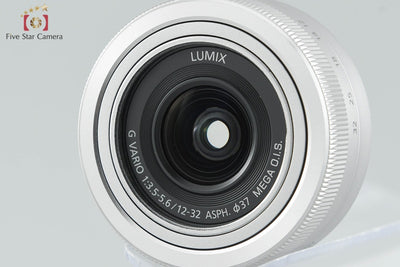 [Used] Panasonic LUMIX DMC-GF7W Double Zoom Lens Kit Silver, Low Shutter Count, With Original Box
