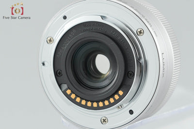 [Used] Panasonic LUMIX DMC-GF7W Double Zoom Lens Kit Silver, Low Shutter Count, With Original Box