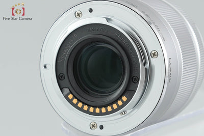 [Used] Panasonic LUMIX DMC-GF7W Double Zoom Lens Kit Silver, Low Shutter Count, With Original Box