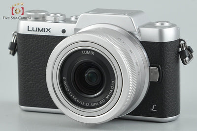 [Used] Panasonic LUMIX DMC-GF7W Double Zoom Lens Kit Silver, Low Shutter Count, With Original Box