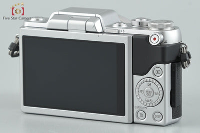 [Used] Panasonic LUMIX DMC-GF7W Double Zoom Lens Kit Silver, Low Shutter Count, With Original Box