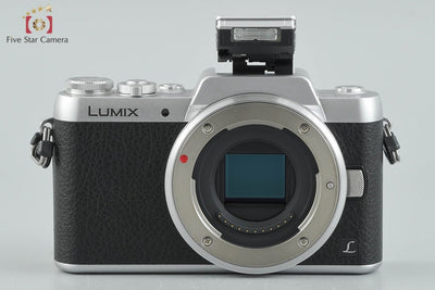 [Used] Panasonic LUMIX DMC-GF7W Double Zoom Lens Kit Silver, Low Shutter Count, With Original Box