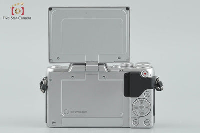 [Used] Panasonic LUMIX DMC-GF7W Double Zoom Lens Kit Silver, Low Shutter Count, With Original Box