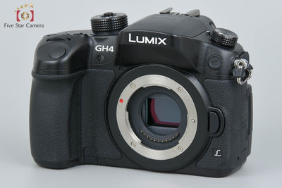 [Used] Panasonic LUMIX DMC-GH4 Black Mirrorless Camera, Low Shutter Count