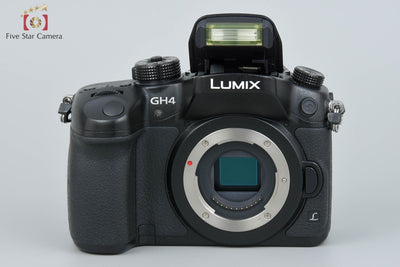[Used] Panasonic LUMIX DMC-GH4 Black Mirrorless Camera, Low Shutter Count
