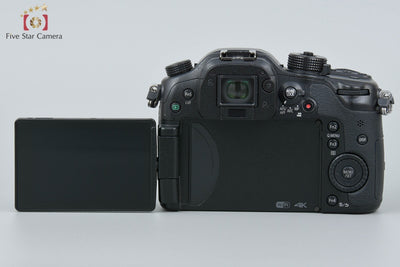 [Used] Panasonic LUMIX DMC-GH4 Black Mirrorless Camera, Low Shutter Count