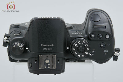 [Used] Panasonic LUMIX DMC-GH4 Black Mirrorless Camera, Low Shutter Count