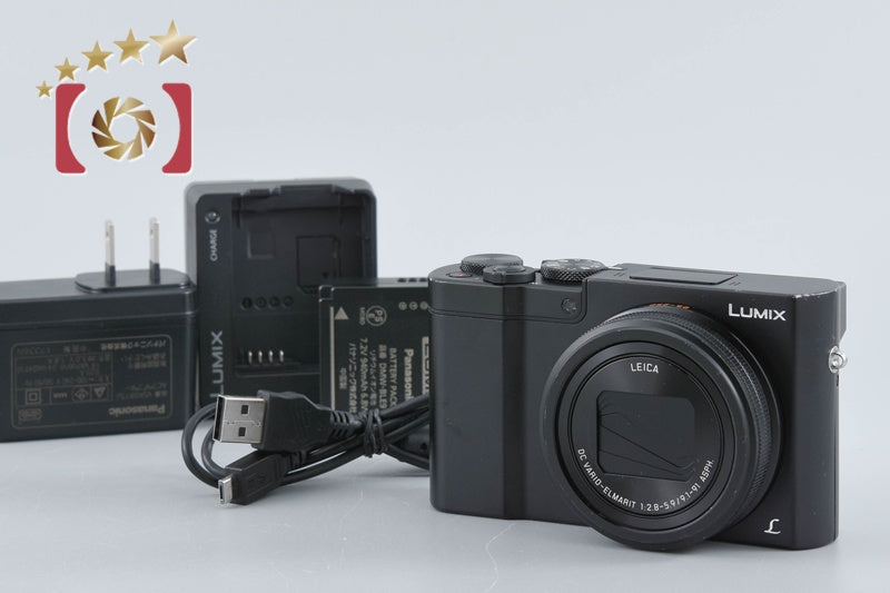 [Used] Panasonic LUMIX DMC-TX1 Black Compact Digital Camera