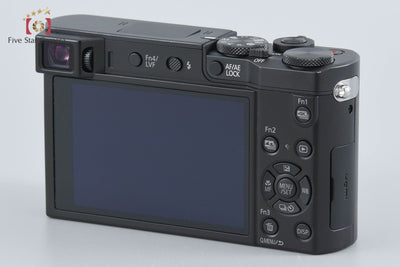 [Used] Panasonic LUMIX DMC-TX1 Black Compact Digital Camera