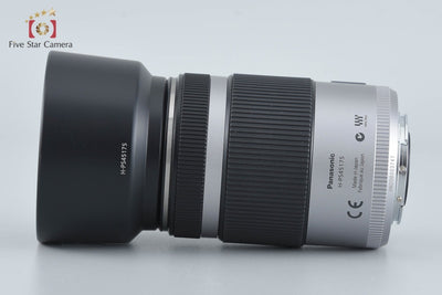[Used] Panasonic LUMIX G VARIO 45-175mm f/4-5.6 ASPH. POWER O.I.S. H-PS45175 Silver