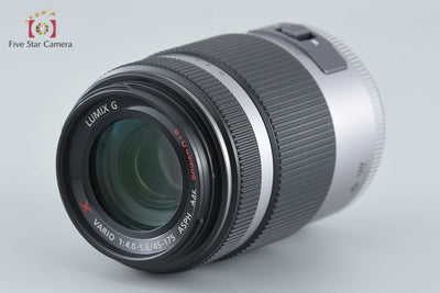 [Used] Panasonic LUMIX G VARIO 45-175mm f/4-5.6 ASPH. POWER O.I.S. H-PS45175 Silver