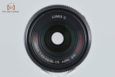 [Used] Panasonic LUMIX G VARIO 45-175mm f/4-5.6 ASPH. POWER O.I.S. H-PS45175 Silver