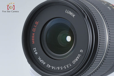 [Used] Panasonic LUMIX G VARIO 14-42mm f/3.5-5.6 ASPH. MEGA O.I.S. H-FS014042