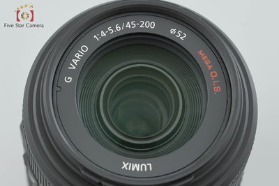 [Used] Panasonic LUMIX G VARIO 45-200mm f/4-5.6 MEGA O.I.S. H-FS045200