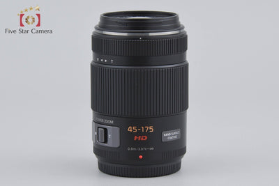 [Used] Panasonic LUMIX G X VARIO 45-175mm f/4-5.6 ASPH. POWER O.I.S. H-PS45175 Black