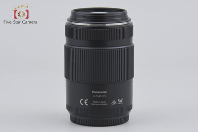 [Used] Panasonic LUMIX G X VARIO 45-175mm f/4-5.6 ASPH. POWER O.I.S. H-PS45175 Black