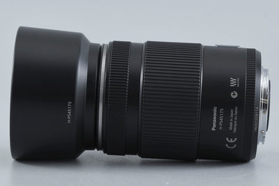 [Used] Panasonic LUMIX G X VARIO 45-175mm f/4-5.6 ASPH. POWER O.I.S. H-PS45175 Black