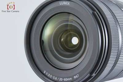 Used: Panasonic LUMIX S PRO 20-60mm f/3.5-5.6 S-R2060 L-mount