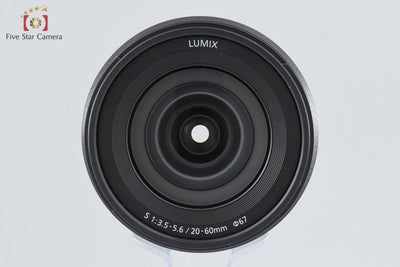 Used: Panasonic LUMIX S PRO 20-60mm f/3.5-5.6 S-R2060 L-mount