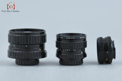 【中古】PENTAX ペンタックス 110 18mm f/2.8 + 24mm f/2.8 + 50mm f/2.8