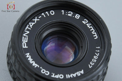 【中古】PENTAX ペンタックス 110 18mm f/2.8 + 24mm f/2.8 + 50mm f/2.8