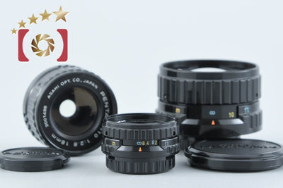 【中古】PENTAX ペンタックス 110 18mm f/2.8 + 24mm f/2.8 + 50mm f/2.8
