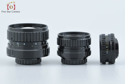 【中古】PENTAX ペンタックス 110 18mm f/2.8 + 24mm f/2.8 + 50mm f/2.8