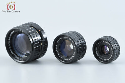 【中古】PENTAX ペンタックス 110 18mm f/2.8 + 24mm f/2.8 + 50mm f/2.8