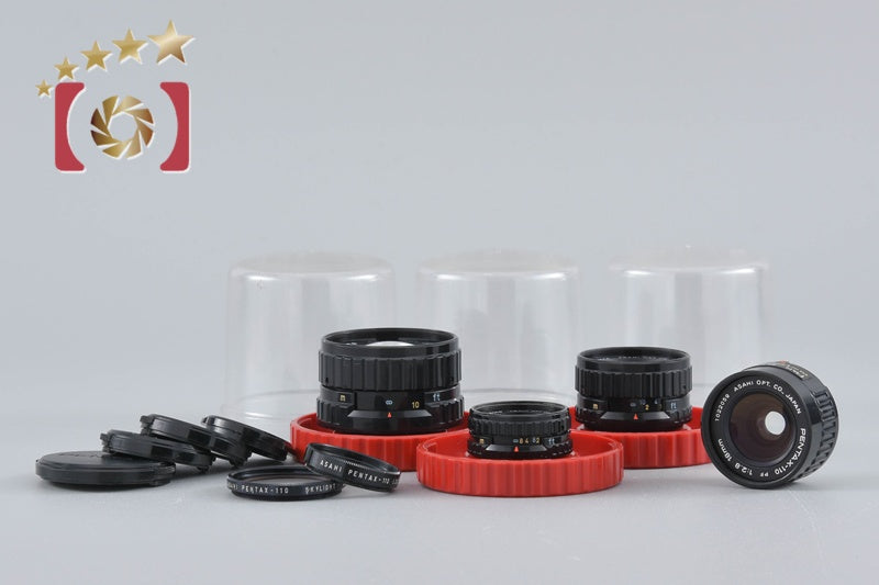【中古】PENTAX ペンタックス 110 PF 18mm f/2.8 + 18mm f/2.8 + 24mm f/2.8 + 50mm f/2.8