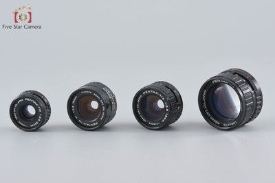 【中古】PENTAX ペンタックス 110 PF 18mm f/2.8 + 18mm f/2.8 + 24mm f/2.8 + 50mm f/2.8