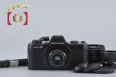 【中古】PENTAX ペンタックス auto110 + 110 18mm f/2.8, 24mm f/2.8, 50mm f/2.8