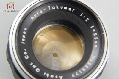 【中古】PENTAX ペンタックス Auto-Takumar 55mm f/2 M42マウント