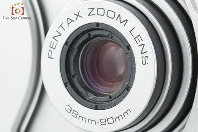 【中古】PENTAX ペンタックス ESPIO 90MC シルバー コンパクトフィルムカメラ
