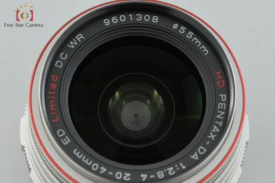 [Used] PENTAX HD DA 20-40mm f/2.8-4 ED Limited DC WR Silver